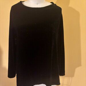 Cut Loose Washable Velvet Tunic